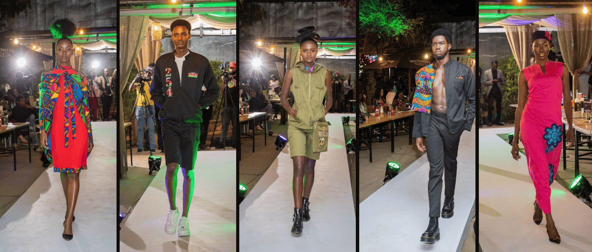 C.W Couture runway